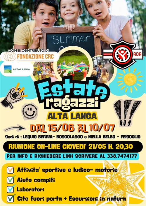 Estate ragazzi - Estate bimbi